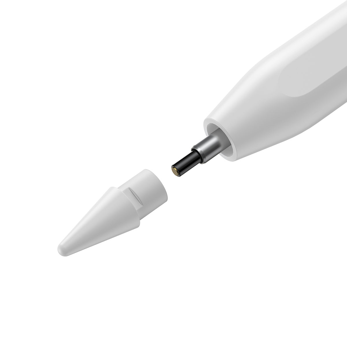 Baseus Smooth Writing Wireless Charging Stylus (Active Version) (Including: Active stylus tip*1) White