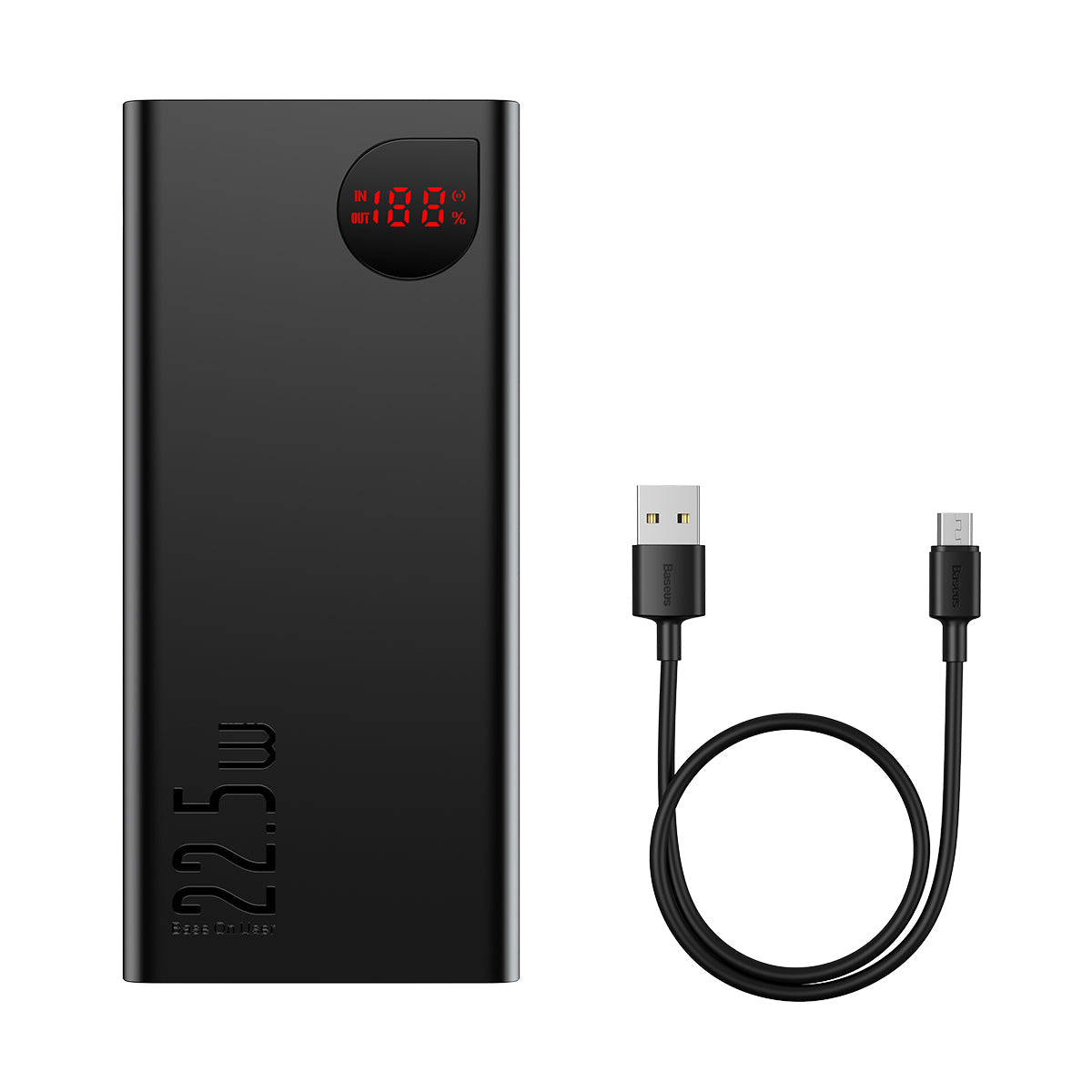 Baseus Adaman Metal Body Digital Display Quick Charge Power Bank 40000mAh 22.5W