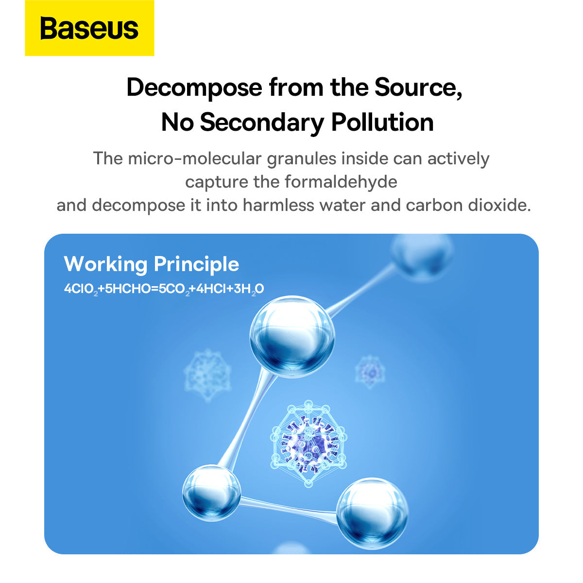 Baseus Molecular Probiotics Formaldehyde Purifier