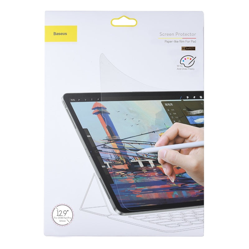 Baseus 0.15mm Paper-like film For IPad Pro 12.9-inch(2018/2020/2021/2022)Transparent