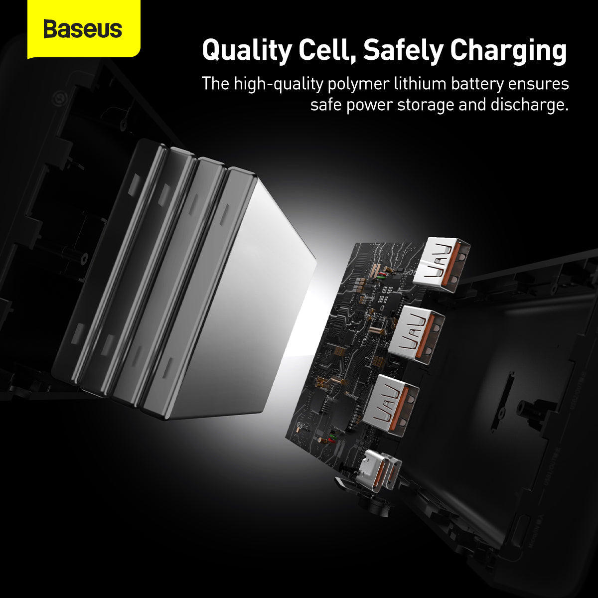 Baseus Adaman Metal Body Digital Display Quick Charge Power Bank 40000mAh 22.5W