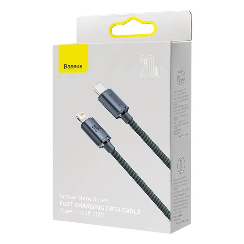 Baseus Fast Charging Data Cable Type-C to iP 20W | Crystal Shine Series