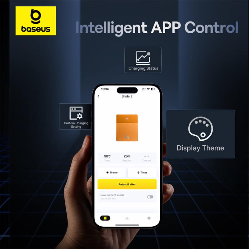 Baseus Blade2 Fast-Charging Power Bank with Digital Display Intelligent Edition 12000mAh 65W