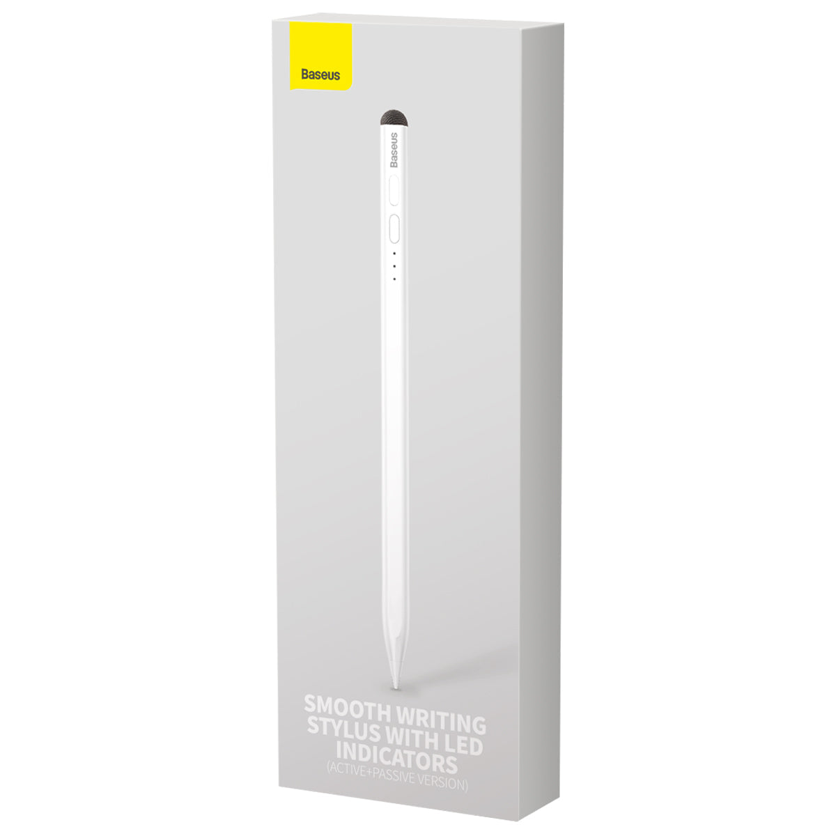 Baseus Smooth Writing Stylus with LED Indicators (Active+Passive version) White
