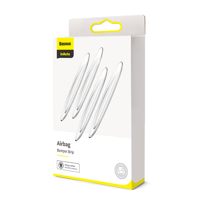 Baseus Airbag Bumper Strip (Set Of 4pcs, Transparent)