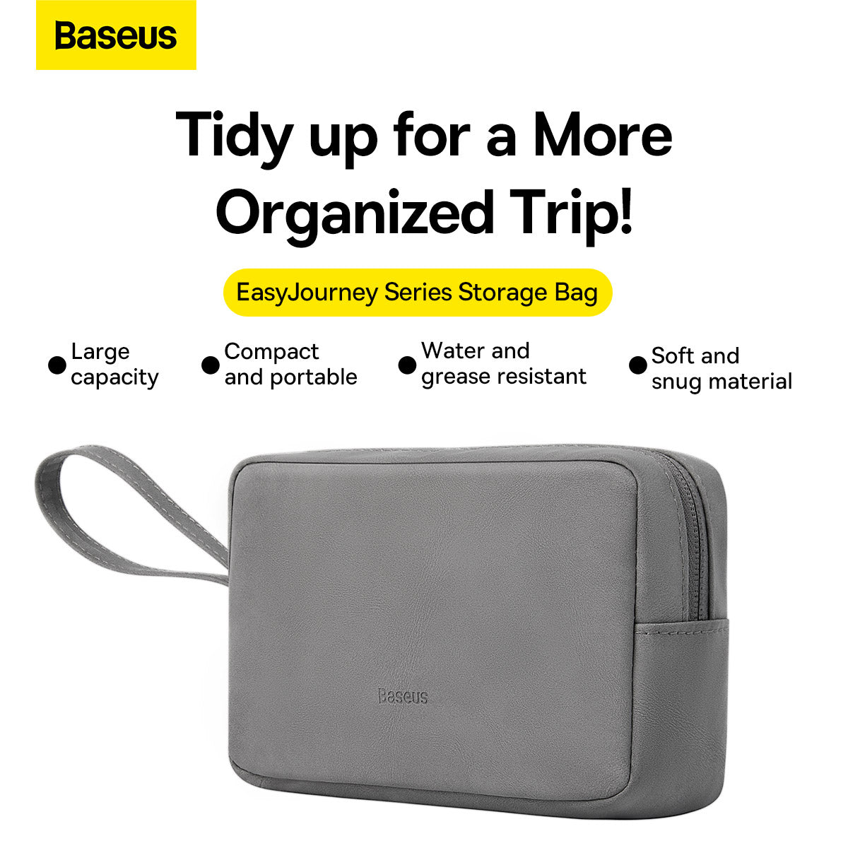 Baseus EasyJourney Series Storage Bag Dark Gray