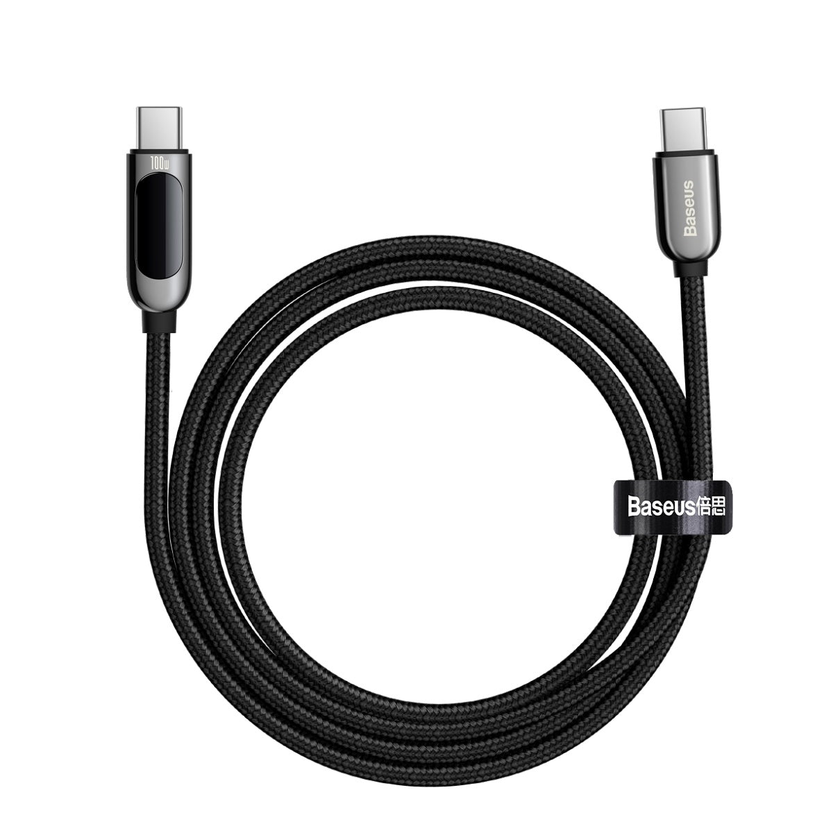 Baseus Display Fast Charging Data Cable Type-C to Type-C 100W 2m Green