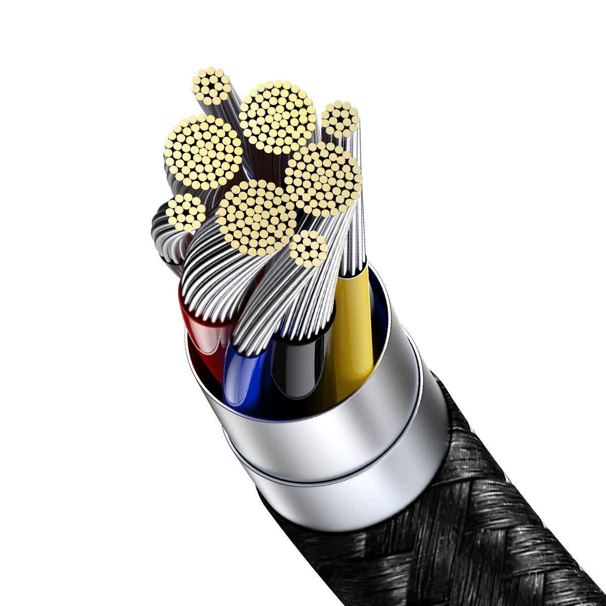 Baseus Display Fast Charging Data Cable Type-C to Type-C 100W 2m Green