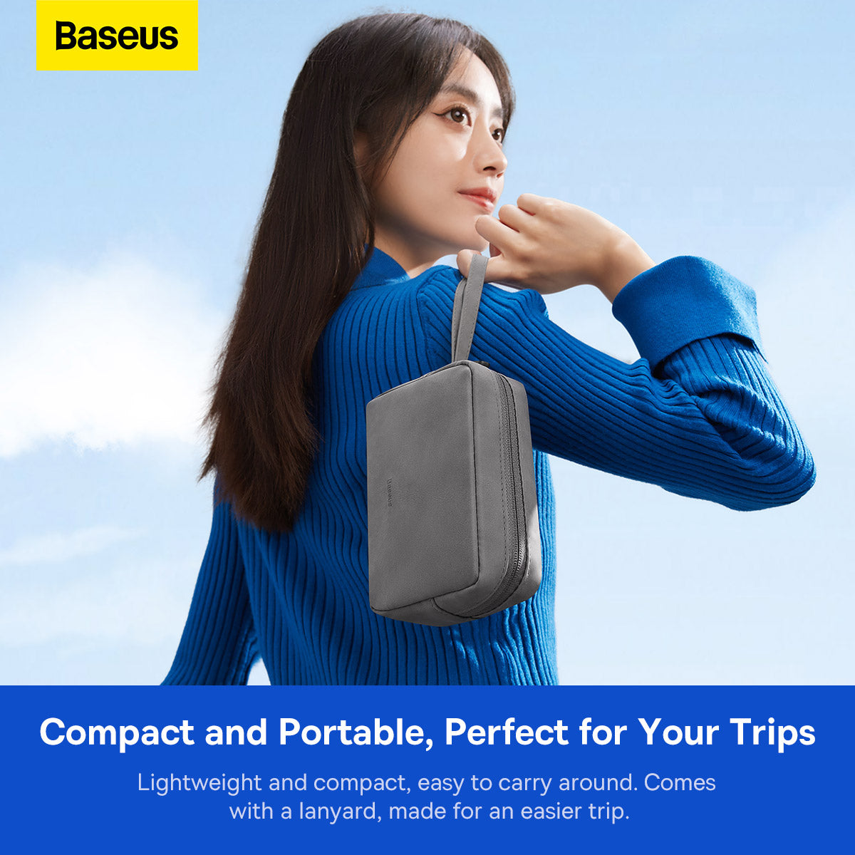 Baseus EasyJourney Series Storage Bag Dark Gray