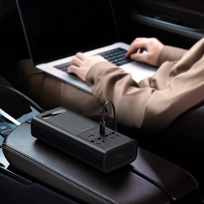 Baseus Super Si Power Inverter 500W (220V CN/EU ) Black