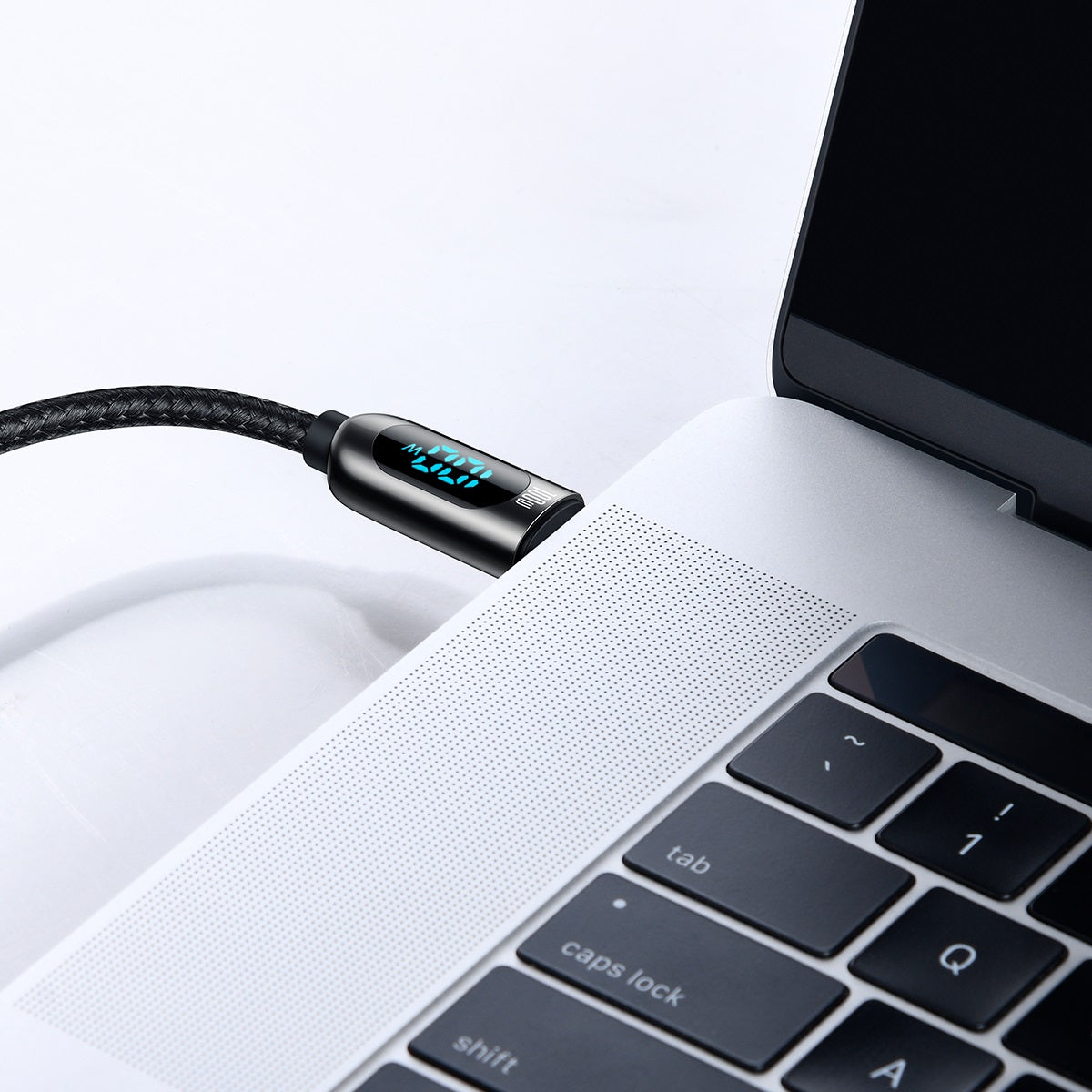 Baseus Display Fast Charging Data Cable Type-C to Type-C 100W 2m Green