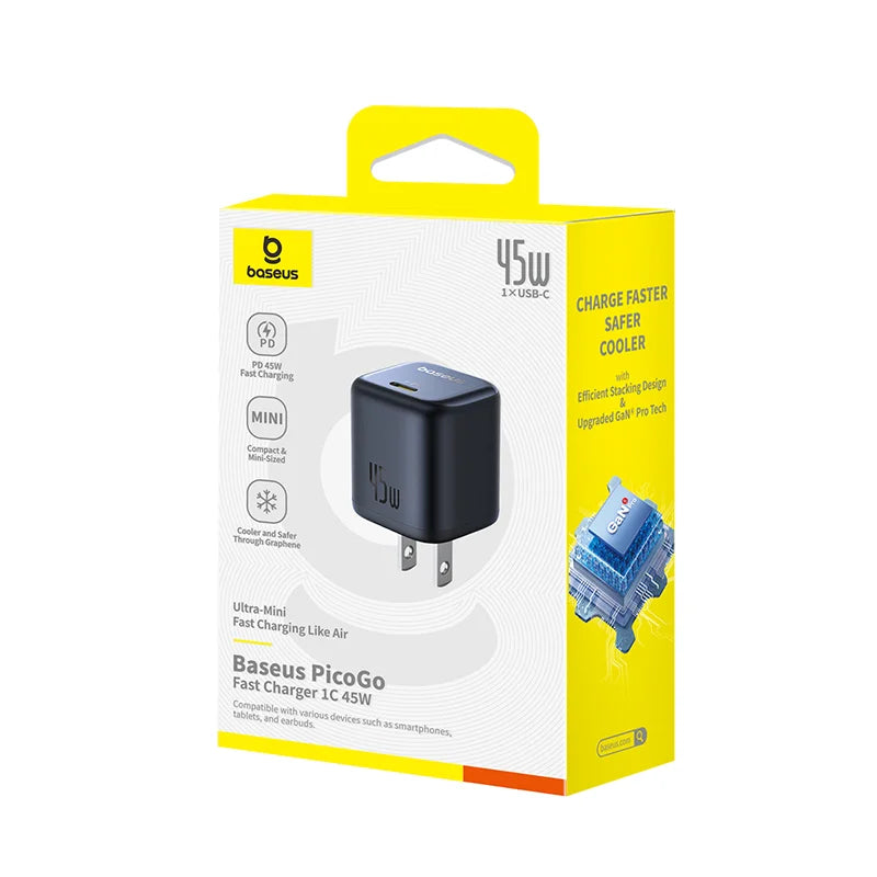 Baseus PicoGo Fast Charger 1C 45W