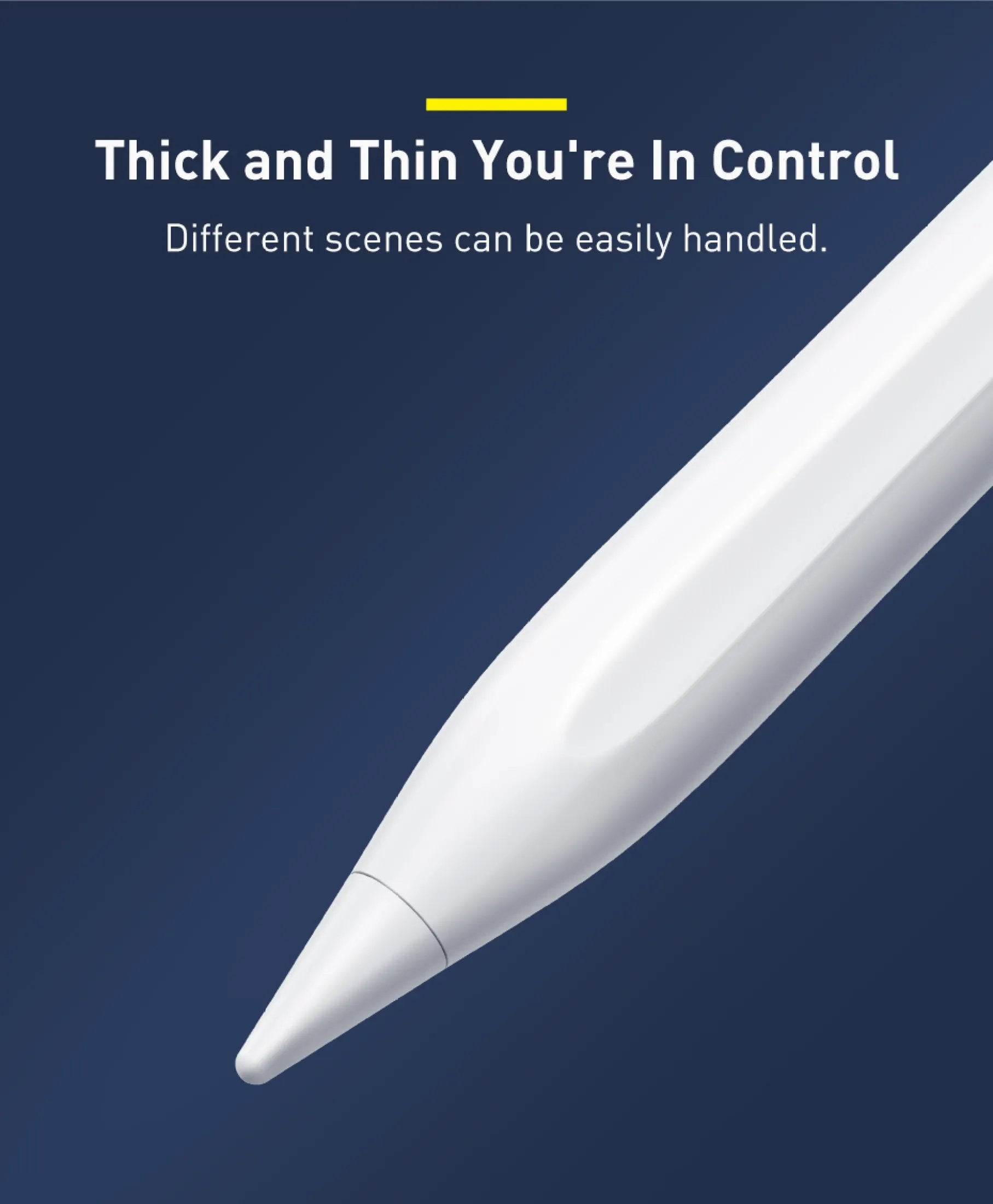 Baseus Stylus Smooth Writing Capacitive White