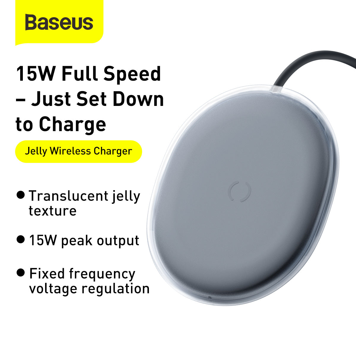 Baseus Jelly Wireless Charger 15W