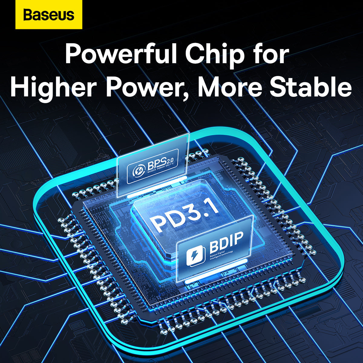 Baseus Digital Display PD3.1 Dual Fast Charger Car Charger U+C 140W Set Obsidian Black With C To C 240W 1m Black