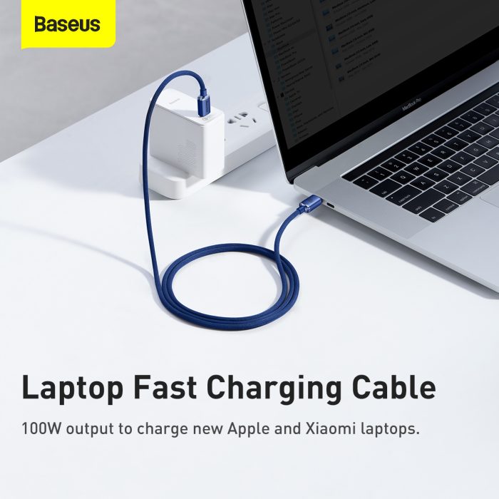 Baseus Crystal Shine Series Fast Charging Data Cable Type-C to Type-C 100W 2m
