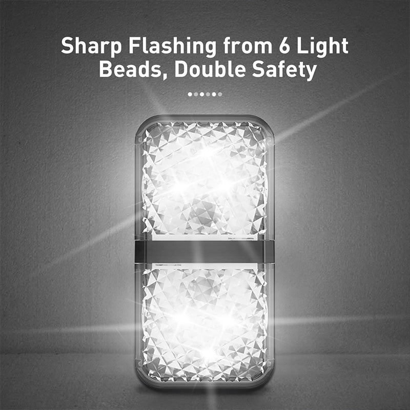 Baseus Door Open Warning LED Flashing Light 2Pcs/Pack