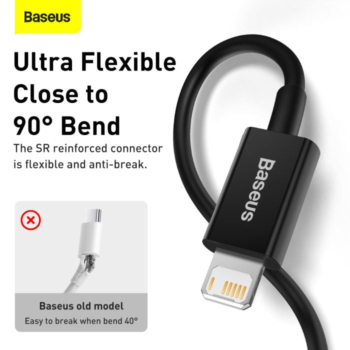 Baseus Superior Series Fast Charging Data Cable USB to iP 2.4A