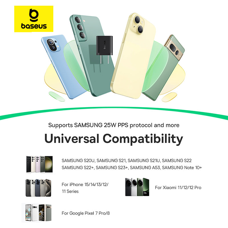 Baseus GaN5 Fast Charger mini 1C 25W US