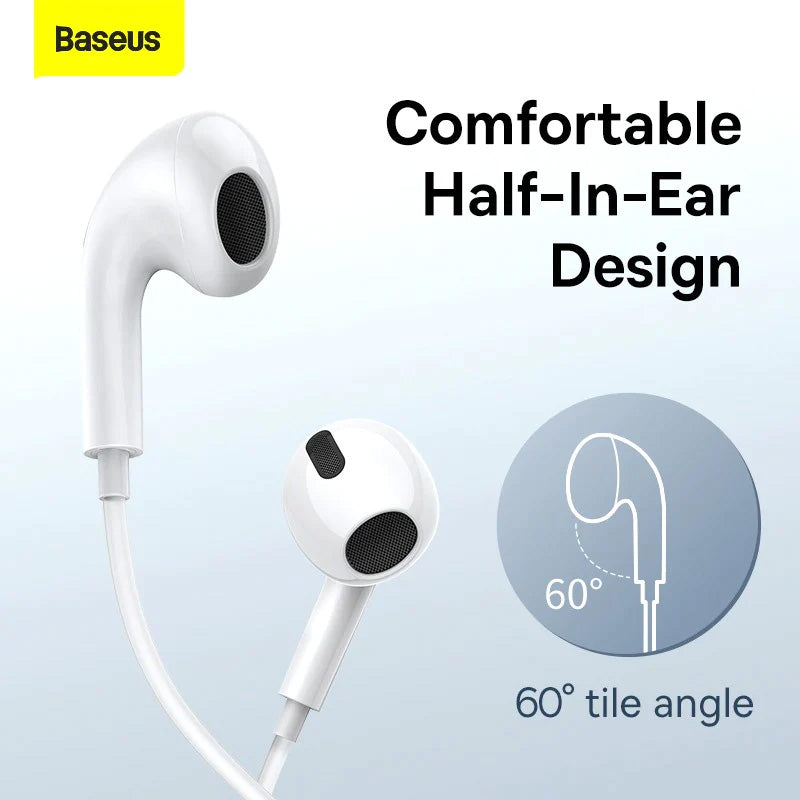 Baseus Headphones Type-C Wired In-Ear with Mic C-17