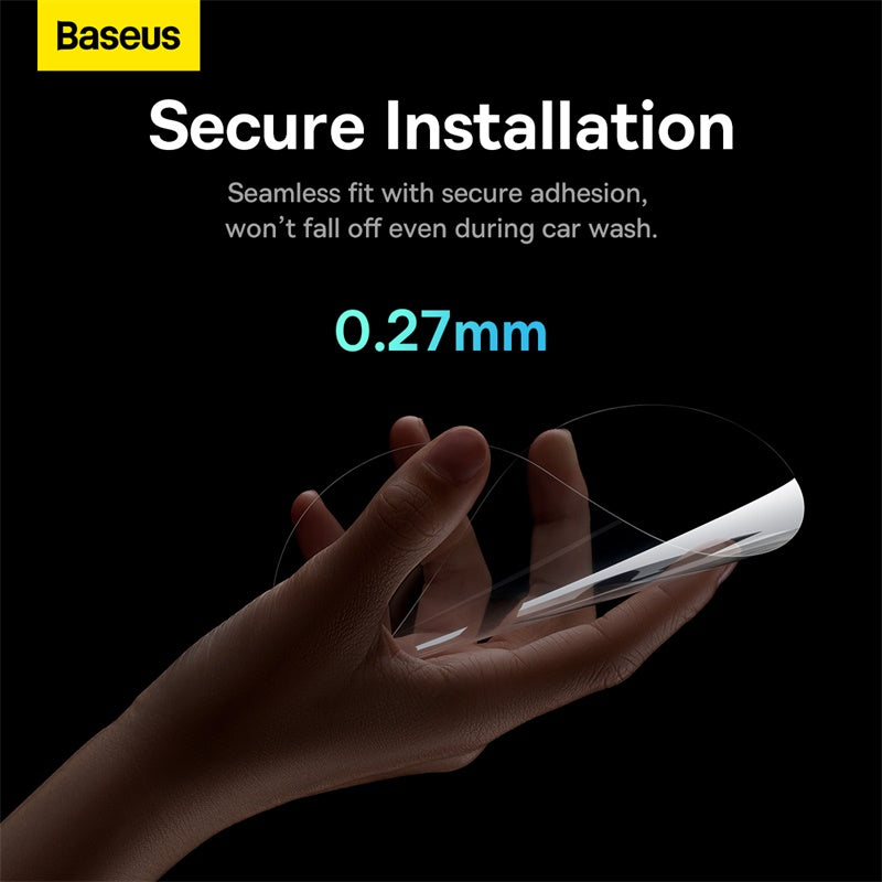Baseus ClearSight Rearview Mirror Waterproof Film Clear, Pack of 2