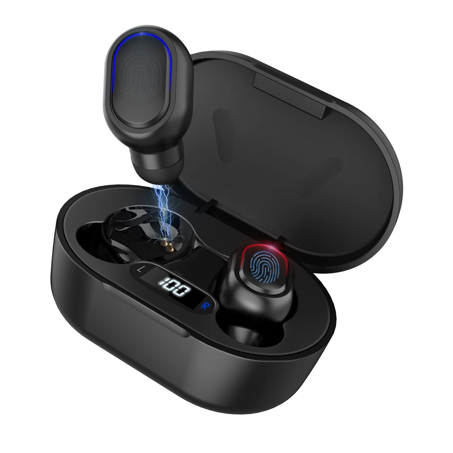 1HORA AUT114 A8S True Wireless Earbuds Black