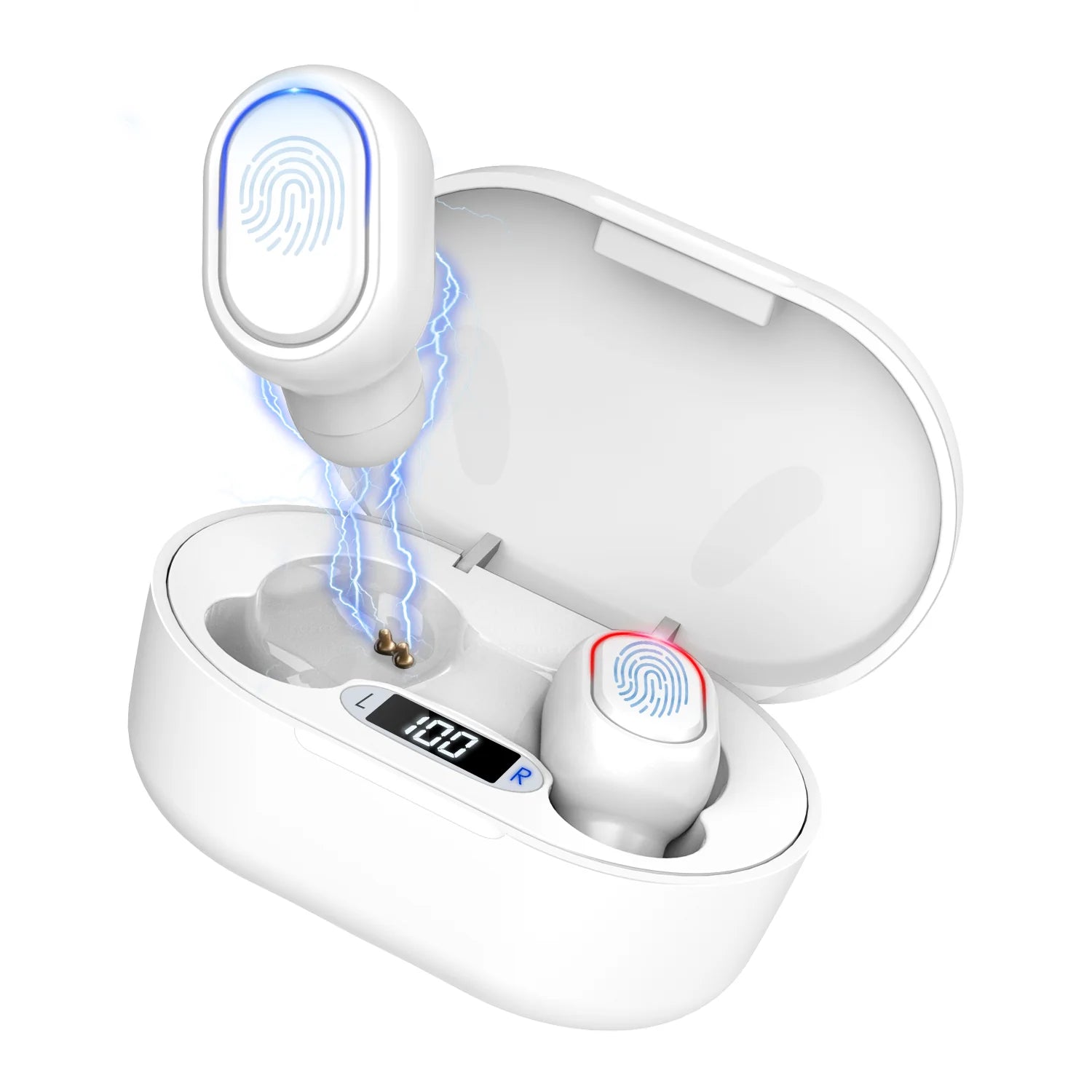 1HORA AUT114 A8S True Wireless Earbuds White