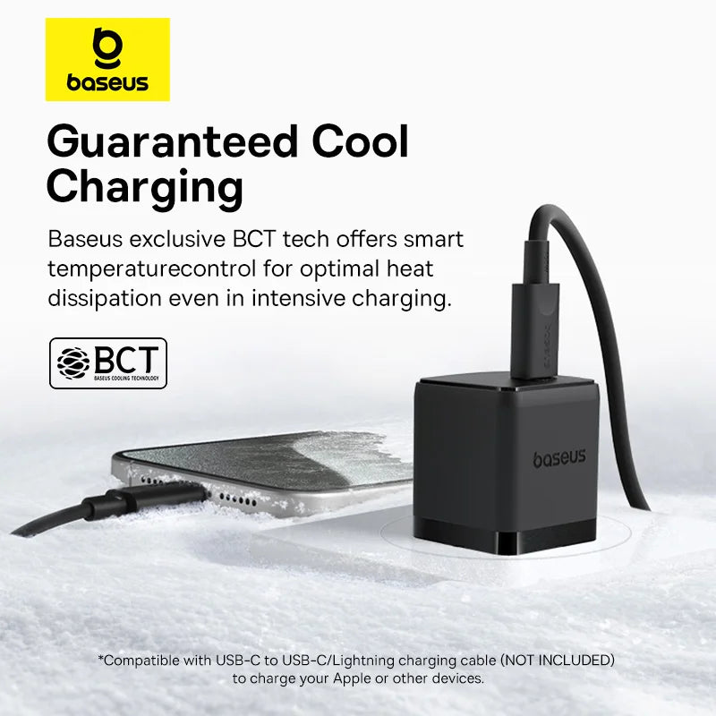 Baseus Palm Series Fast Charger 1C & U+C 20W US