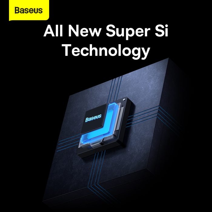 Baseus Super Si Power Inverter 500W (220V CN/EU ) Black