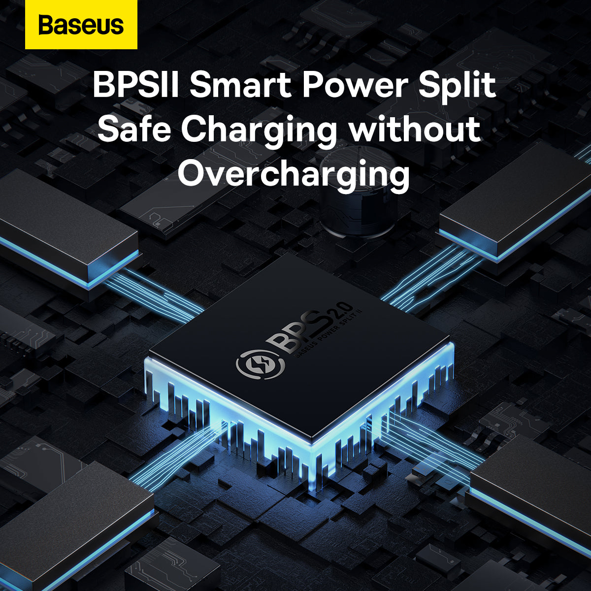 Baseus GaN5 Pro Fast Charger 2C+U 65W CN Wall Charger