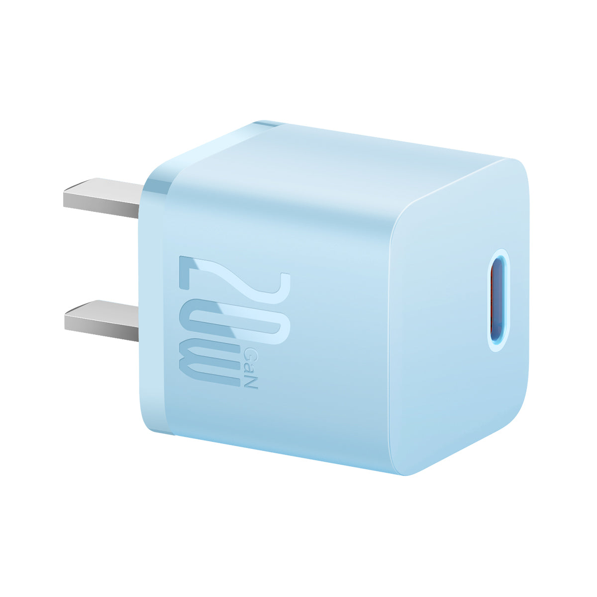 Baseus GaN5 Fast Charger Type C 20W CN Mini Sierra Blue