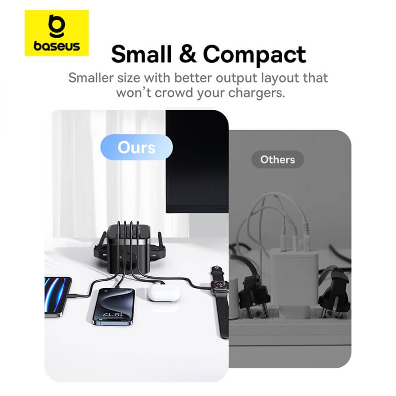 Baseus Powercombo Cube Powerstrip 3AC+2U+2C 30W