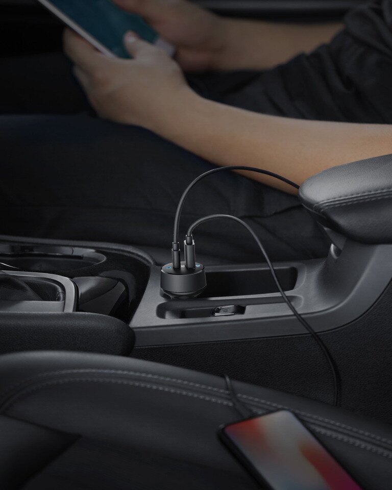 Anker PowerDrive PD+ 2 USB C 35W Car Charger