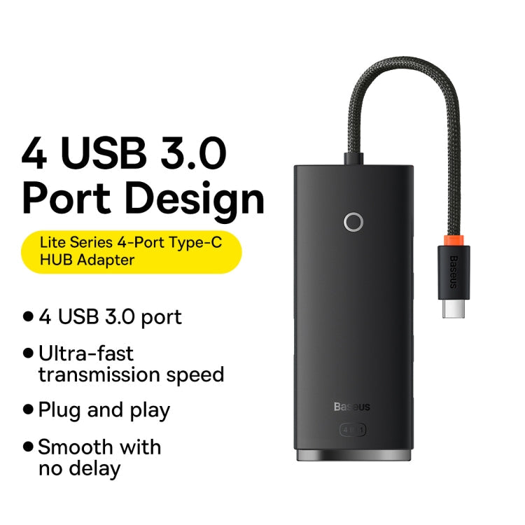 Baseus HUB Lite Type C to 4-Port Adapter