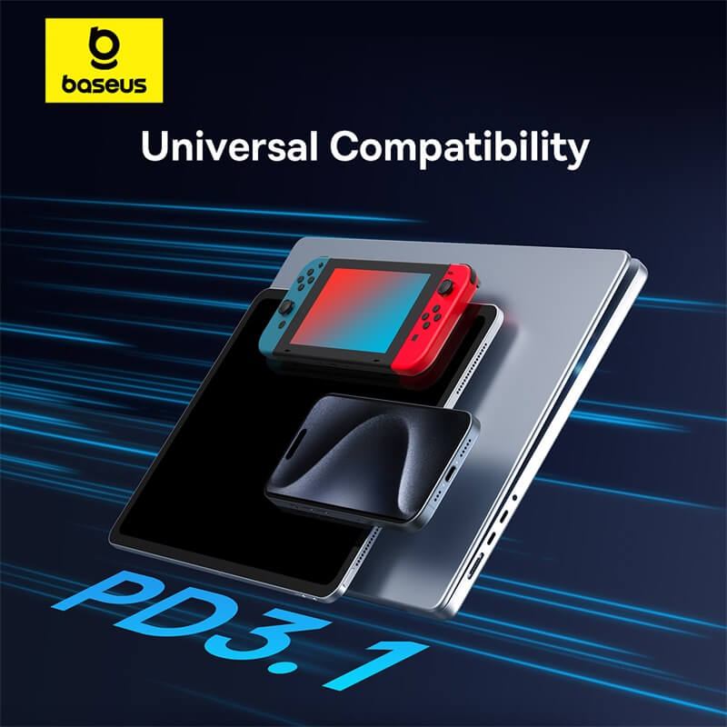 Baseus Flash Series 2 USB4 Full Featured Data Cable Type-C to Type-C 240W
