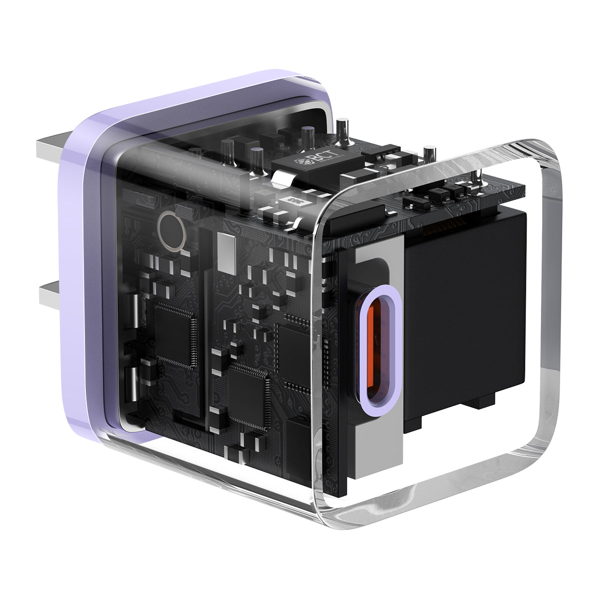Baseus GaN5 Fast Mobile Charger 1C 20W CN (Mini) Purple