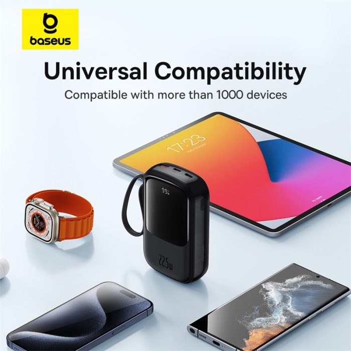 Baseus Qpow Pro+ Digital Display Fast Charge Power Bank 20000mAh 22.5W Type-C Edition