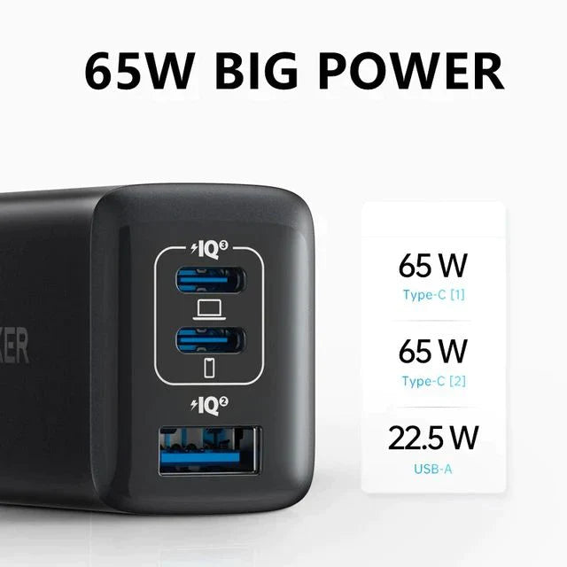 Anker GaNPrime 535 Charger A2332 (65W)
