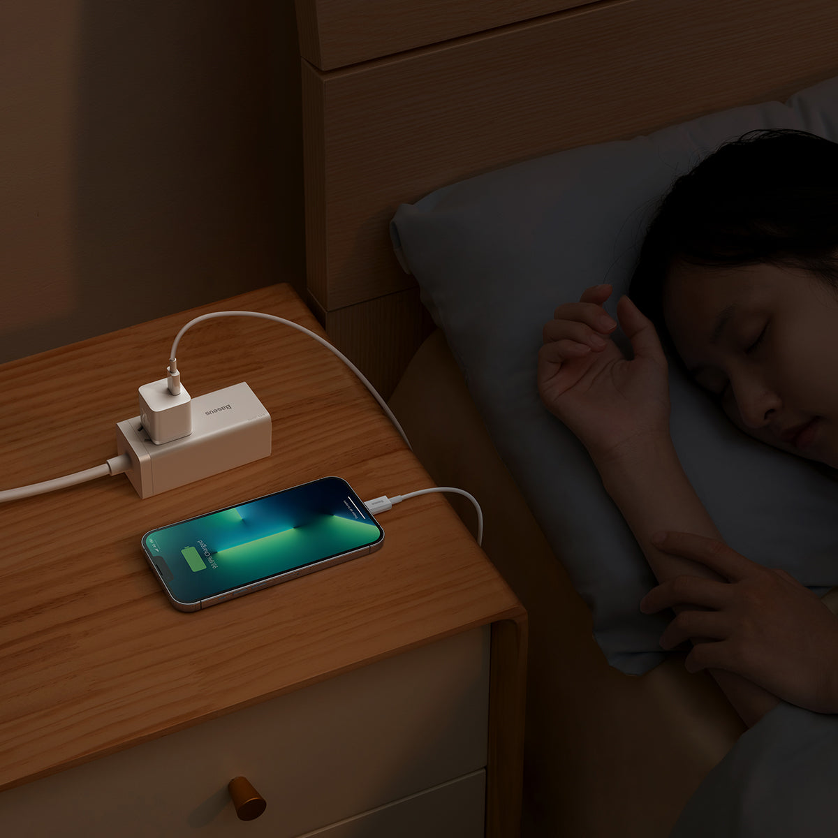 Baseus GaN5 Fast Charger Type C 20W CN Mini White