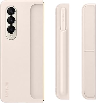 Samsung Fold 4 S pen case Beige