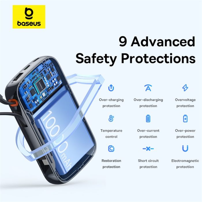 Baseus Qpow Pro+ Digital Display Fast Charge Power Bank 20000mAh 22.5W Type-C Edition