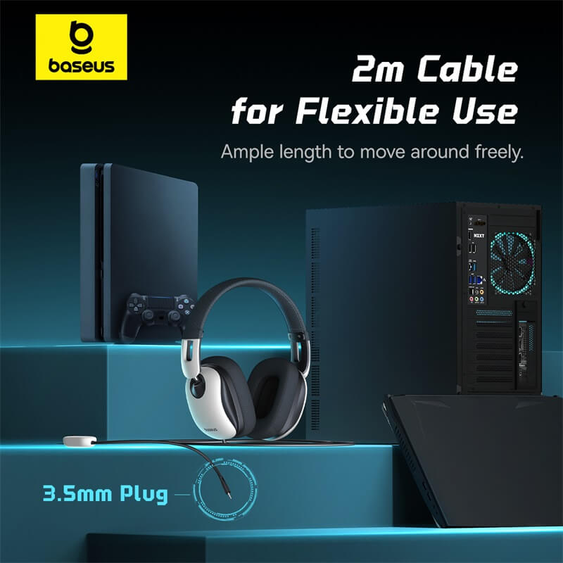 Baseus GoPlay 1 Max Gaming Wired Headphones 3.5mm