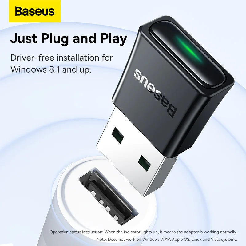 Baseus BA07 Wireless Bluetooth Adapter