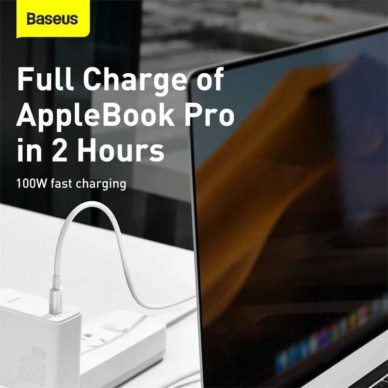 Baseus Superior Fast Charge Data Cable Type-C to Type-C 100W