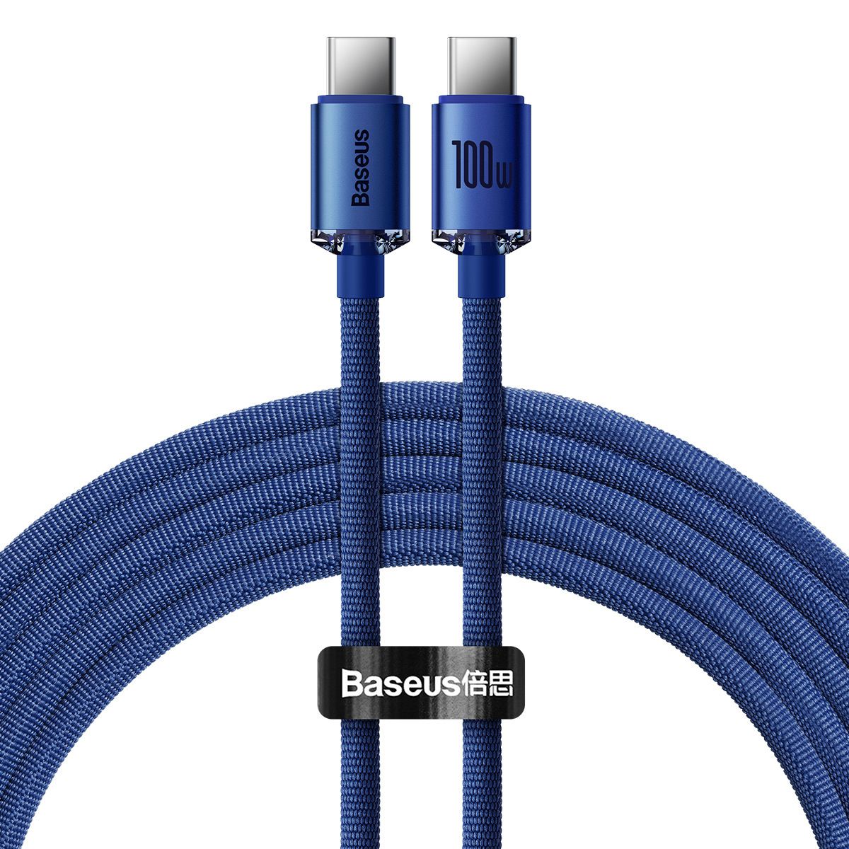 Baseus Crystal Shine Series Fast Charging Data Cable Type-C to Type-C 100W 2m