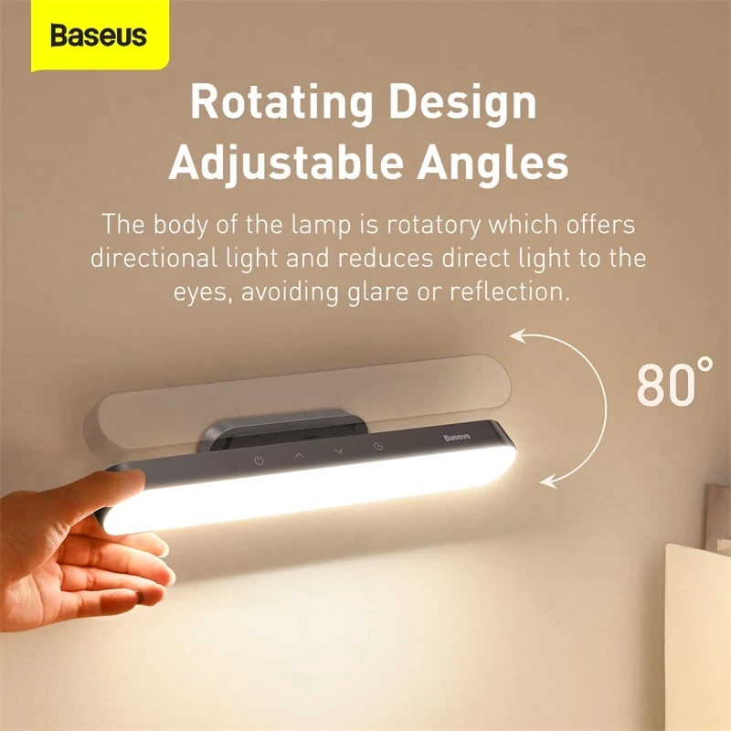 Baseus Magnetic Stepless Dimming Charging Desk Lamp