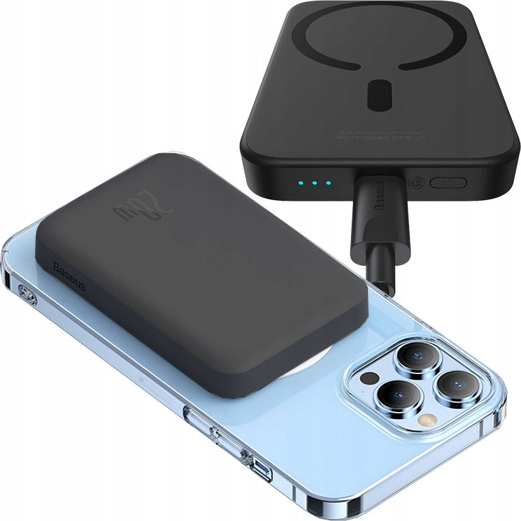 Baseus Magnetic Wireless Charging Power bank 6000mAh 20W Black