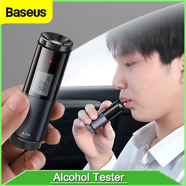Baseus Digital Alcohol Tester LED Display