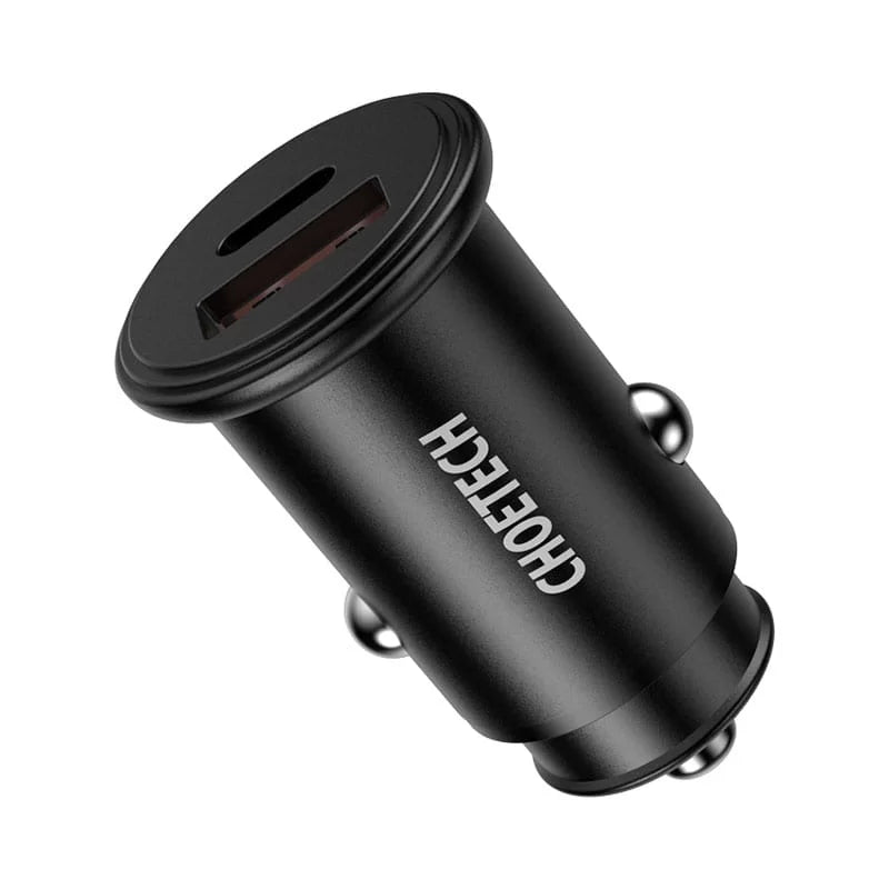 TC0006 Choetech PD3.0 30w Fast Car Charger black