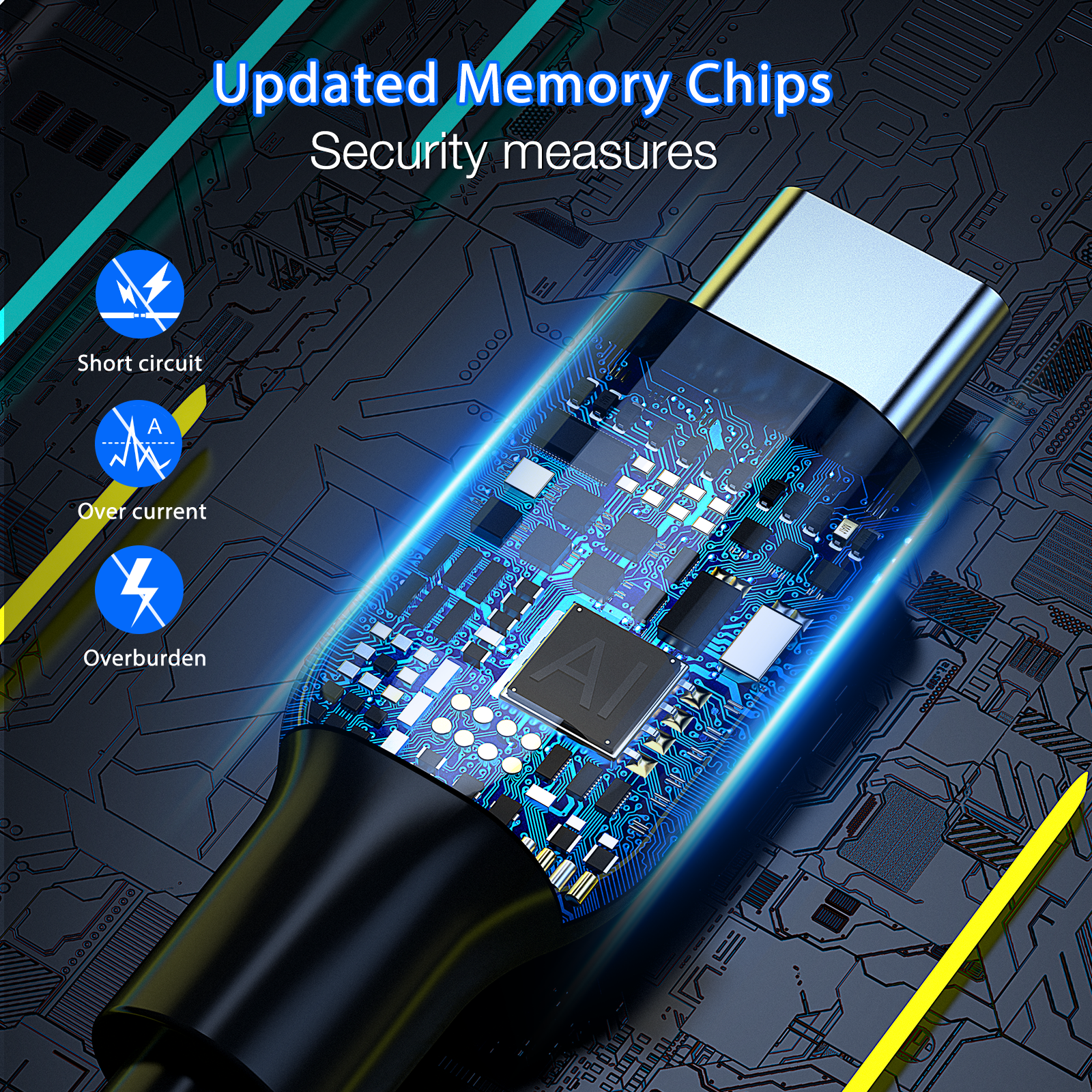 1HORA V8 Series /TYPE C to C 3A Cable1m Black (CAB252N-300)